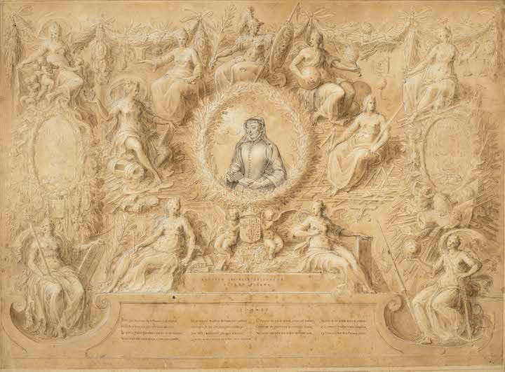 Catherine de Medici as a widow