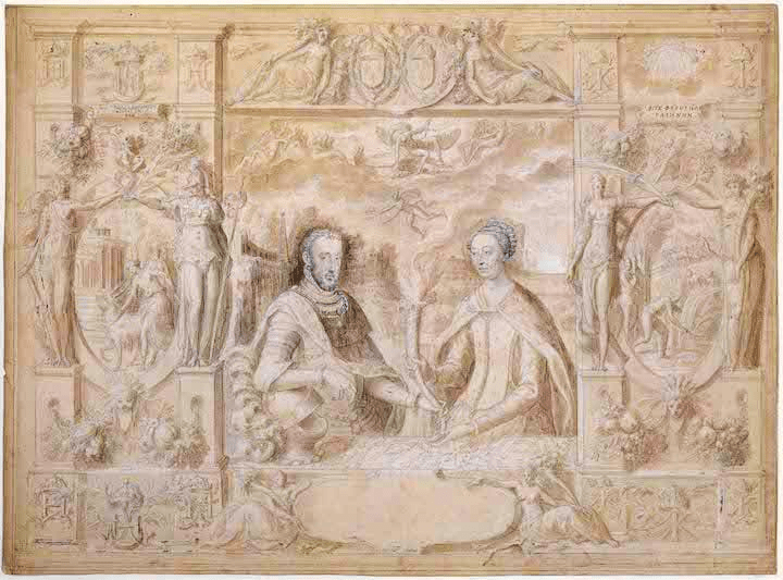 Henri II and Catherine de Medici